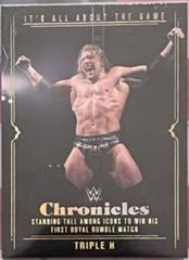 Triple H #HHH-28 Wrestling Cards 2022 Panini Chronicles WWE It's All About the Game Prices