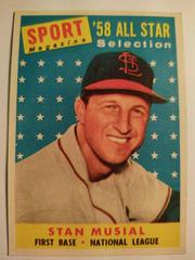 Stan Musial [All Star] Baseball Cards 1958 Topps Prices