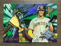 Juan Soto [Green] #RL-2 Baseball Cards 2022 Stadium Club Chrome Trophy Hunters Prices