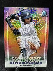 Kevin Alcantara [Orange Refractor] Baseball Cards 2021 Bowman Chrome Dawn of Glory Prices
