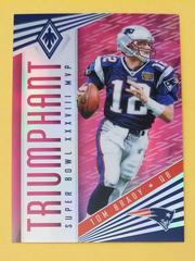 Tom Brady #3 Football Cards 2017 Panini Phoenix Triumphant Prices