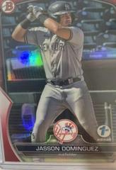Jasson Dominguez [Red] Baseball Cards 2023 Bowman 1st Edition Prices
