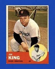 Jim King #176 Baseball Cards 1963 Topps Prices