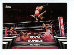 Io Shirai Wrestling Cards 2019 Topps WWE Women's Division Royal Rumble Prices