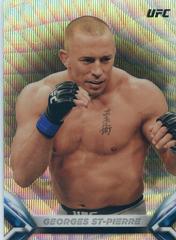 Georges St Pierre [Wave] Ufc Cards 2018 Topps UFC Chrome Knockout Prices