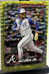 Ronald Acuna Jr. [Flowers] Baseball Cards 2024 Topps Prices