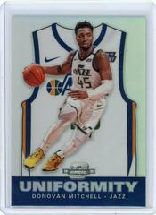 Donovan Mitchell #17 Basketball Cards 2019 Panini Contenders Optic Uniformity Prices