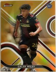 Caleb Wiley [Gold] Soccer Cards 2022 Topps MLS Prices