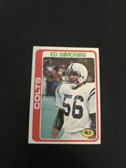 Ed Simonini #325 Football Cards 1978 Topps Prices