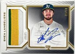 Shea Langeliers Baseball Cards 2023 Topps Definitive Rookie Patch Autographs Collection Prices