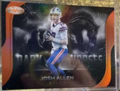 Josh Allen [Orange] #DH-14 Football Cards 2021 Panini Certified Dark Horses Prices