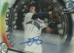 Julio Rodriguez [Autograph] Baseball Cards 2020 Bowman Chrome Scouts' Top 100 Prices