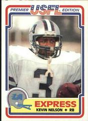 Kevin Nelson Football Cards 1984 Topps USFL Prices