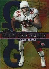 David Boston #OG17 Football Cards 2002 Topps Chrome Own the Game Prices