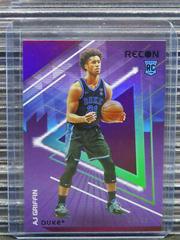 AJ Griffin [Purple] #10 Basketball Cards 2022 Panini Chronicles Draft Picks Recon Prices