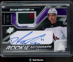 Dylan Guenther [Jersey Spectrum] Hockey Cards 2022 SPx Rookie Autographs Prices