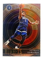 Anthony Edwards #15 Basketball Cards 2020 Panini Select Numbers Prices