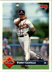 Vinny Castilla #102 Baseball Cards 1993 Donruss Prices
