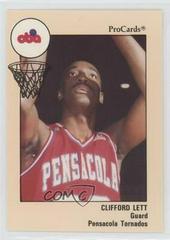 Clifford Lett Basketball Cards 1989 Procards Cba Prices