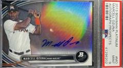 Marcell Ozuna Baseball Cards 2013 Bowman Platinum Autograph Prospects Prices