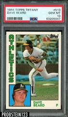 Dave Beard #513 Baseball Cards 1984 Topps Tiffany Prices