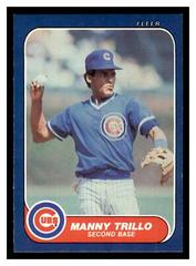 Manny Trillo #U-120 Baseball Cards 1986 Fleer Update Prices