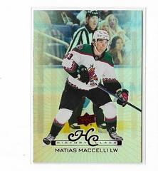 Matias Maccelli #HC-3 Hockey Cards 2022 Upper Deck 1999-00 Retro History Class Prices