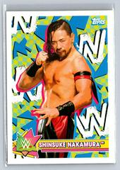 Shinsuke Nakamura Wrestling Cards 2021 Topps Heritage WWE Superstar Stickers Prices