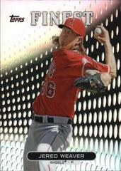 Jered Weaver [Refractor] Baseball Cards 2013 Finest Prices