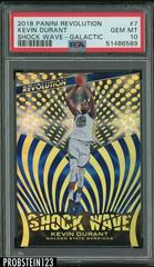 Kevin Durant [Galactic] Basketball Cards 2018 Panini Revolution Shock Wave Prices
