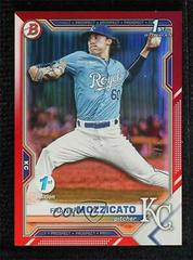 Frank Mozzicato [Red Foil] #BD-95 Baseball Cards 2021 Bowman Draft 1st Edition Prices