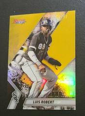 Luis Robert [Gold Refractor] #TP-4 Baseball Cards 2019 Bowman's Best Top Prospects Prices