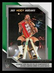 LA Knight [Green] Wrestling Cards 2022 Panini NXT WWE 2021 Highlights Prices