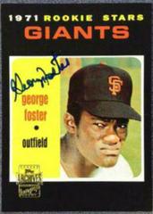 George Foster Baseball Cards 2001 Topps Archives Autographs Prices