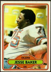 Jesse Baker #100 Football Cards 1980 Topps Prices