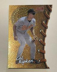 Cal Ripken Jr. [Luminous] #T13A Baseball Cards 1998 Stadium Club Triumvirate Prices