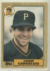 John Cangelosi Baseball Cards 1987 Topps Traded Tiffany Prices