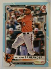 Anthony Santander [Blue] #3 Baseball Cards 2021 Bowman Prices