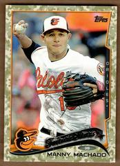 Manny Machado [Camo] #24 Baseball Cards 2014 Topps Prices