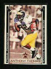 Anthony Thomas #111 Football Cards 2001 Pacific Vanguard Prices