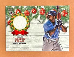 Wander Franco Baseball Cards 2022 Topps Holiday Relics Prices