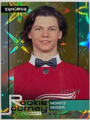 Moritz Seider [Gold] Hockey Cards 2021 Upper Deck Synergy Rookie Journey Draft Prices