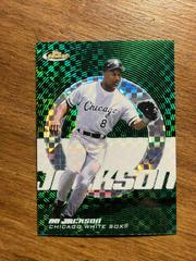 Bo Jackson [Green Xfractor] #158 Baseball Cards 2005 Finest Prices