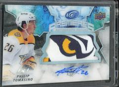 Philip Tomasino [Autograph Patch] Hockey Cards 2021 Upper Deck Ice Premieres Prices