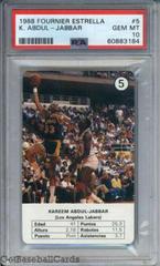 K. Abdul-Jabbar #5 Basketball Cards 1988 Fournier Estrellas Prices