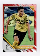 Giovanni Reyna [Red] #153 Soccer Cards 2021 Topps UEFA Champions League Prices