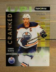 Connor McDavid [Green] #CU-CM Hockey Cards 2022 Upper Deck Synergy Cranked Up Prices