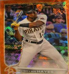 Ke'Bryan Hayes [Orange] #38 Baseball Cards 2022 Topps Chrome Logofractor Prices
