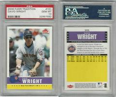 David Wright Baseball Cards 2006 Fleer Tradition Prices