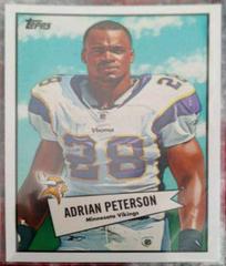 Adrian Peterson #52B-20 Football Cards 2010 Topps 1952 Bowman Prices